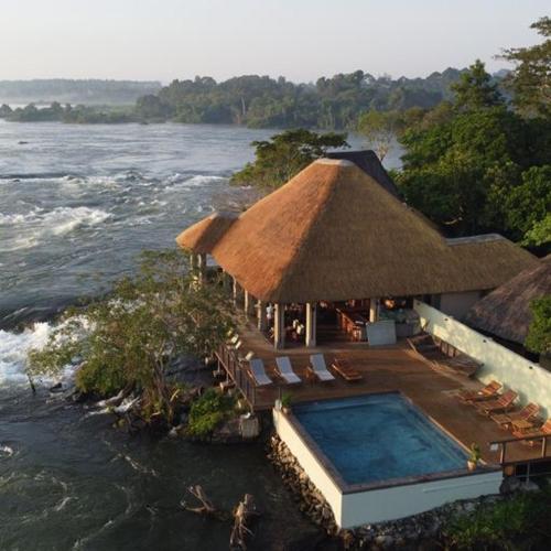 Viesnīcas āriene, Lemala Wildwaters Lodge in Kajunga