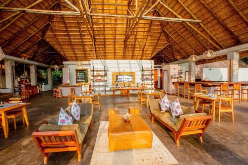 Restorāns, Lemala Wildwaters Lodge in Kajunga