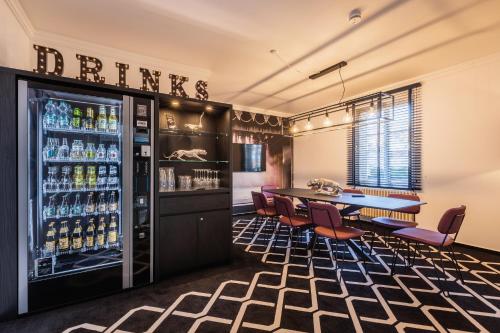 صالة مشتركة/ منطقة التلفزيون, SMARTY Hotel Euler Homburg, Saar - KONTAKTLOSER SELF CHECK-IN in Homburg