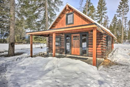 Serene Kootenai Cabin - 3 Mi to Dtwn and River! - Bonners Ferry