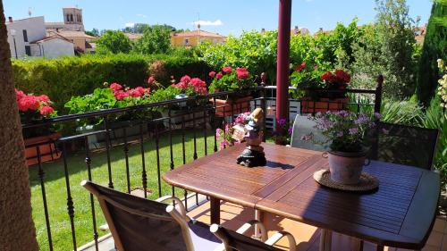balkon/terras, Cuarenta y Ocho Luces in Buniel