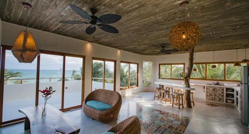 Beachfront villas in Tulum beach- Best location! in Tulum, Mexico