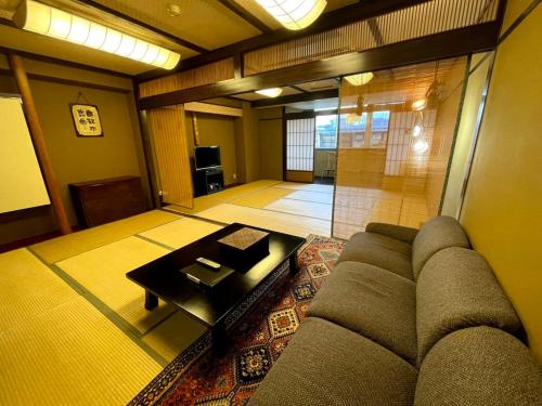 Japanese-Style Room with 10 + 8 Tatami-Matress with Bathroom