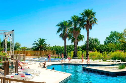 LA MARINE Mobil Home BAB85 - 3ch6 pers Camping 4 gîte à louer Port Camargue