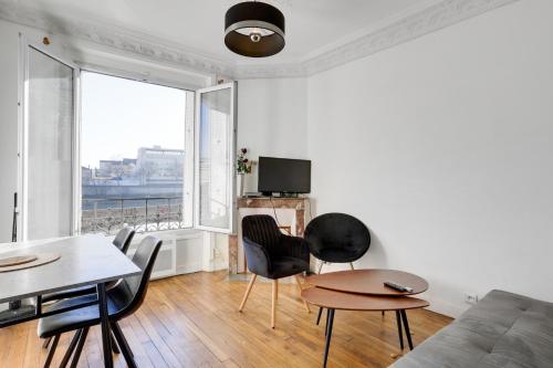 Appartement meublé quai de Seine - Location saisonnière - Ivry-sur-Seine