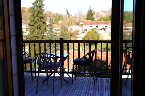 Terraza/balcón, Le Jardin des Chouchoux in Brantome