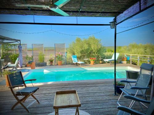 Magnifique villa avec piscine et jardin paysagé - Accommodation - Tavernes