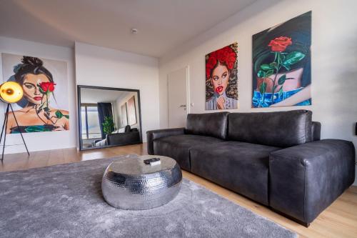 RüSuite XL I 2-Zimmer Apartment I Balkon I Netflix
