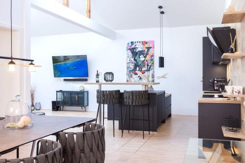 設施, Lichtdurchflutetes Design - Appartement Gütersloh - 90 qm (Lichtdurchflutetes Design - Appartement Gutersloh - 90 qm) in 居特斯洛