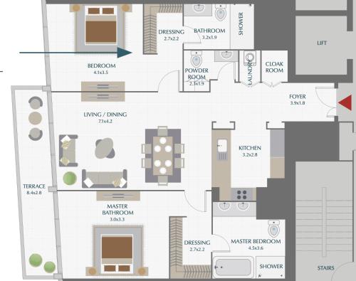 Ultimate Stay / 3 Beds / Gorgeous Frame and Park View / 250m from Metro / 1 Stop from World Trade Ce