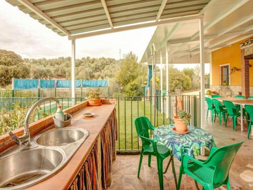 Balkons/terase, Charming Villa with Private Pool in Cuesta de la Palma