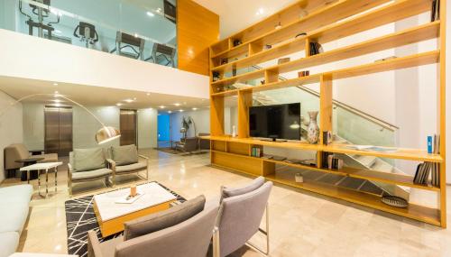 Lobby, Camino Real Angelópolis in Puebla