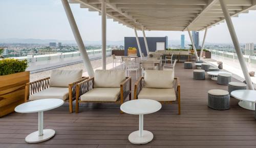 Balcony/terrace, Camino Real Angelópolis in Puebla