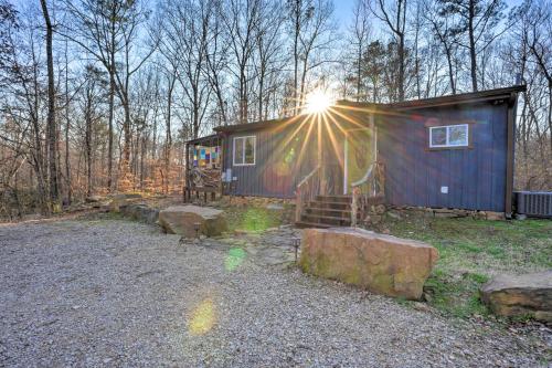 Summerville Cabin with Private Creek and Blue Hole!