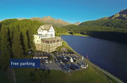 Hotel Waldhaus am See in St. Moritz, Schweiz