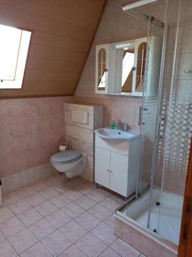 ห้องน้ำ, Aniko Apartmanhaz in โคโรเชกี