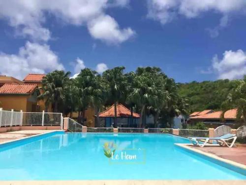 Le Hamo - Tropical : T2 piscine proche plage