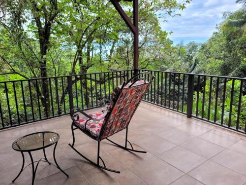 Balcony/terrace, Casa Castillo, 3 or 6 Bdr, Manuel Antonio, Ocean view in Quepos