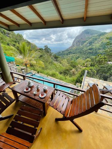 شرفة/ تراس, Zion View Ella Green Retreat in إيلا