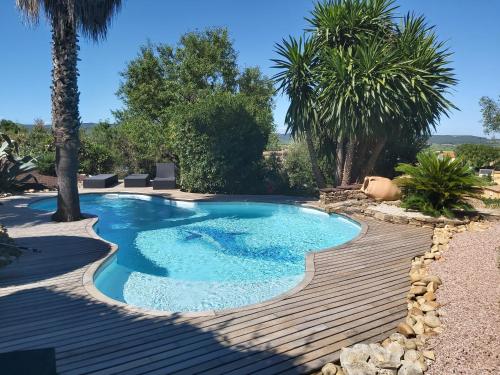 Beautiful Villa with a stunning view - Accommodation - Roujan