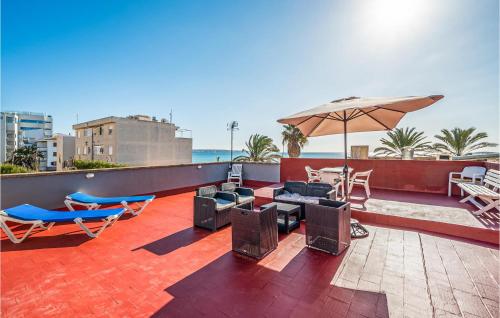  Beautiful apartment in Can Pastilla with WiFi and 4 Bedrooms in Can Pastilla