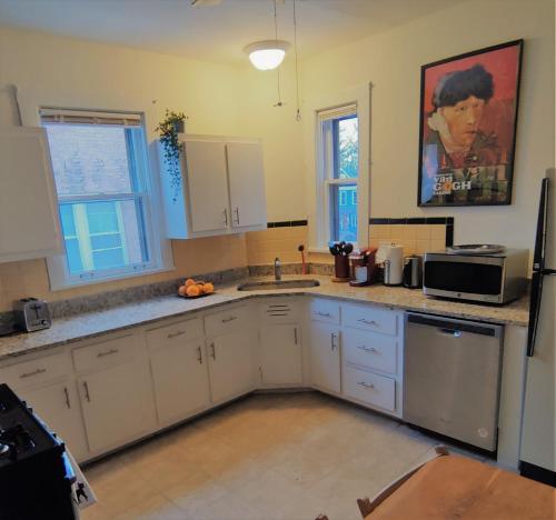 Kitchen, Historic Oak Park Home in Oak Park
