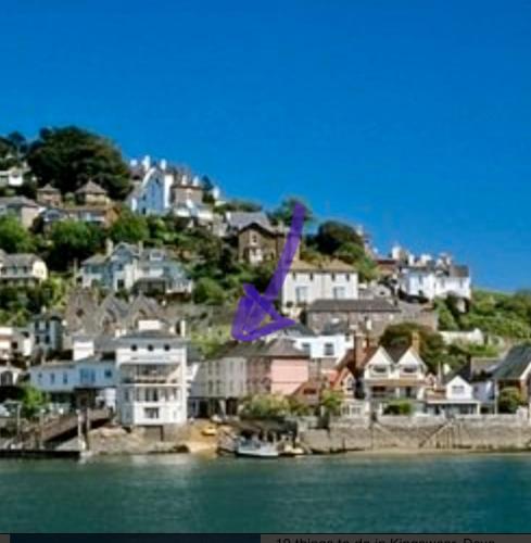 3 bed house w/south facing terrace & river views gîte à louer Kingswear