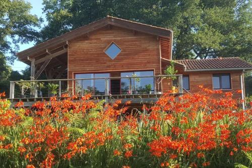 Villa éco-lodge entre Bayonne et Hossegor - Piscine chauffée/Vélos/Plancha gîte à louer Briscous