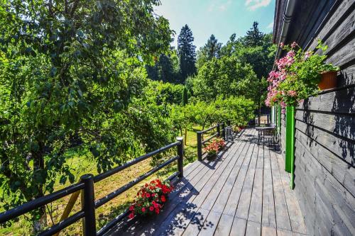 Iekārtas, Holiday home in the forest, private garden, sauna in Šečemina