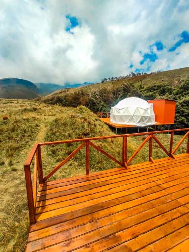 Balkons/terase, Chimborazo Basecamp in Čimborazo