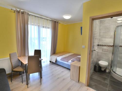3-person studio with a balcony, Sarbinowo 3-person studio with a balcony, Sarbinowo