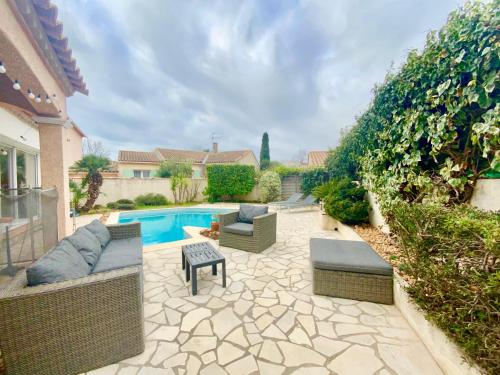 GROOMI La confortable - Villa familiale sur Pérols ! gîte à louer Pérols