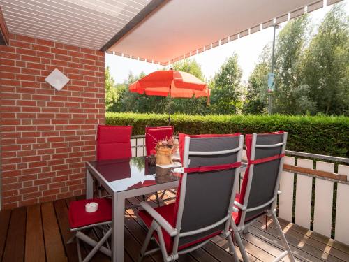 ระเบียง/ชานเรือน, Ferienwohnung Papst in บาด ลิพพ์สปริงจ์