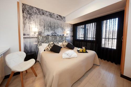 Habitación doble, balcón