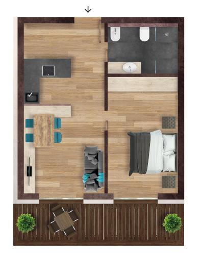 One-Bedroom Apartment