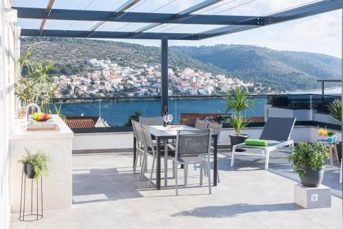 Terraza/balcón, Penthouse Adriatic Blue in Okrug Gornji