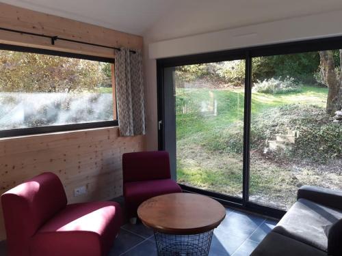 Gîte l'Eterlou - Chalet cosy avec jardin et vue sur Belledonne