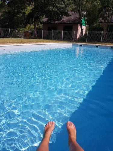 Village de 19 gites avec Piscine et restaurant, Grand Vabre Nature