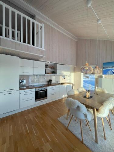 köök, Skarvebo - cabin with amazing view in Myro