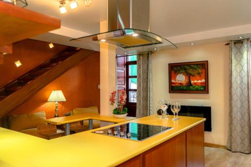 ระเบียง/ชานเรือน, Fantástico Loft Centro Histórico Quito (Fantastico Loft Centro Historico Quito) in ซานมาร์กอส