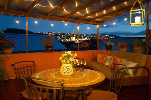 ระเบียง/ชานเรือน, Fantástico Loft Centro Histórico Quito (Fantastico Loft Centro Historico Quito) in ซานมาร์กอส