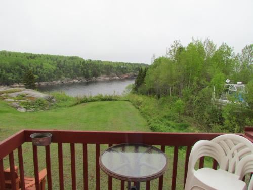 Kilátás, Les Chalets au Bord de la Mer in Les Escoumins (QC)
