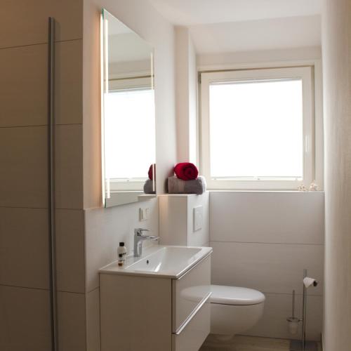 Bathroom, Ferienwohnung Reinette in Bodenfelde