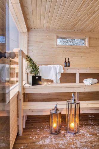 Sauna, Robukta Lodge in Tromsø