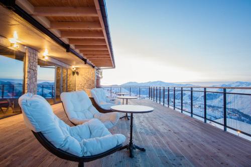 Balcony/terrace, Monte Hotel in Gudauri