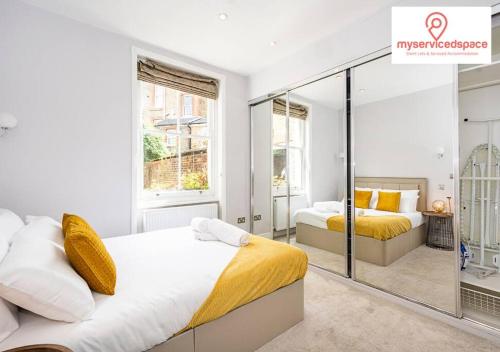 My Serviced Space - Battersea 2 BR Apartment, Garden, Pet Friendly, Family Friendly, Relocation & Business