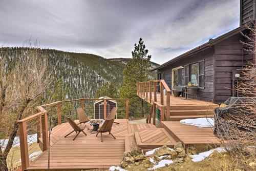 Idaho Springs Retreat with Deck, Mountain Views - Idaho Springs