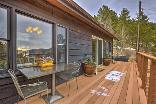 Idaho Springs Retreat with Deck, Mountain Views