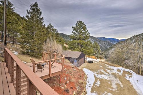 Idaho Springs Retreat with Deck, Mountain Views