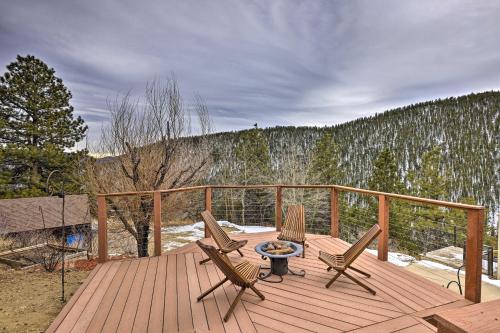 Idaho Springs Retreat with Deck, Mountain Views in St Mary's (CO)